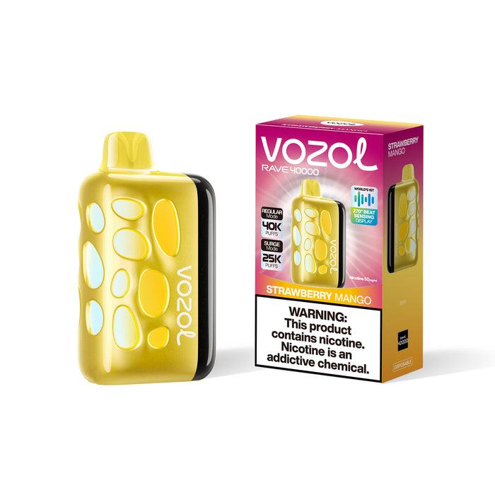 VOZOL RAVE 40K Disposable Vape (All Flavors)
