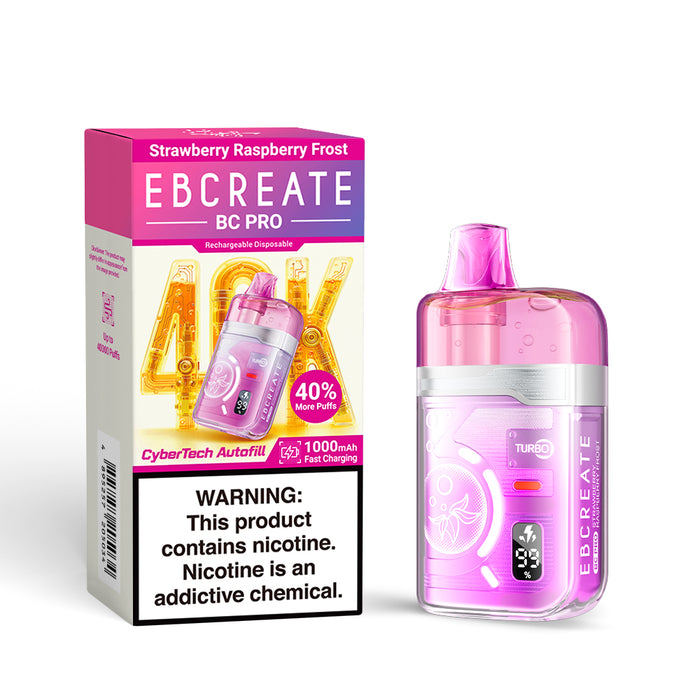 EBCREATE BC PRO Rechargeable Disposable Vape (All Flavors)
