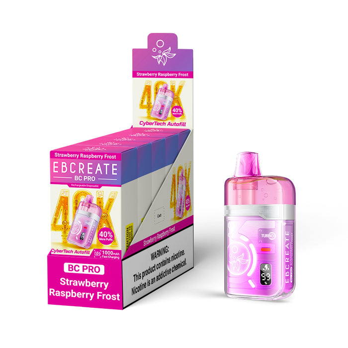 EBCREATE BC PRO Rechargeable Disposable Vape (All Flavors)