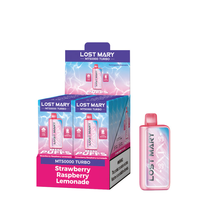LOST MARY MT50K Turbo Rechargeable Disposable Vape (All Flavours)