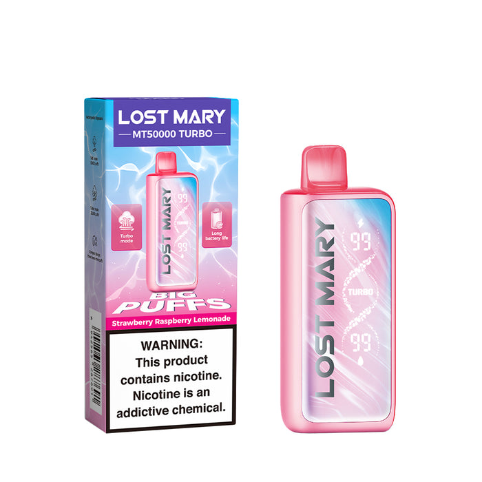 LOST MARY MT50K Turbo Rechargeable Disposable Vape (All Flavours)
