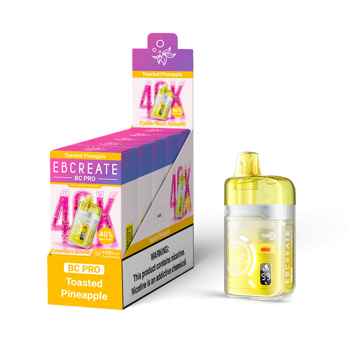 EBCREATE BC PRO Rechargeable Disposable Vape (All Flavors)