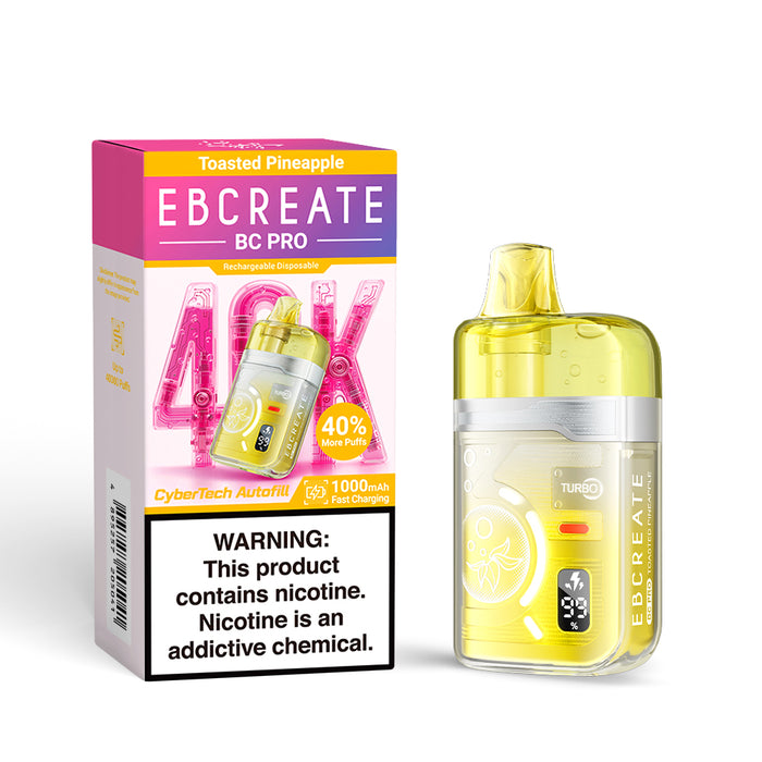EBCREATE BC PRO Rechargeable Disposable Vape (All Flavors)