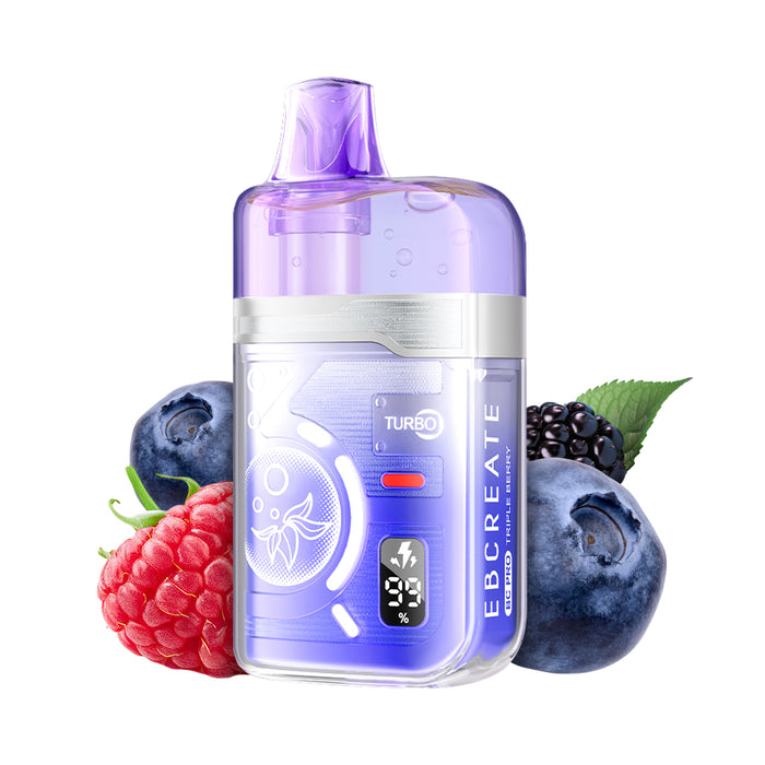 Vape descartável recarregável EBCREATE BC PRO (todos os sabores)
