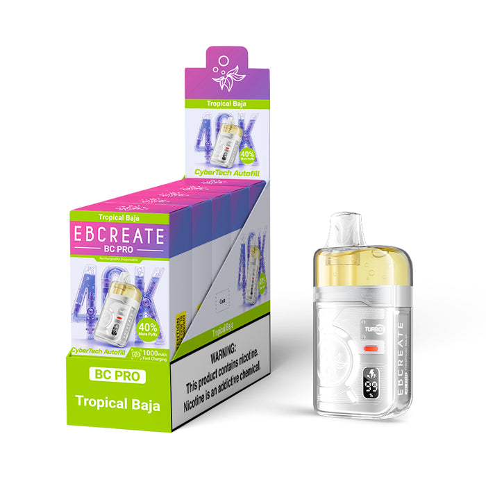 EBCREATE BC PRO Rechargeable Disposable Vape (All Flavors)