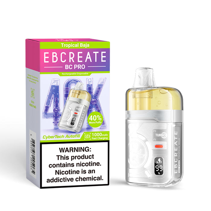 EBCREATE BC PRO Rechargeable Disposable Vape (All Flavors)