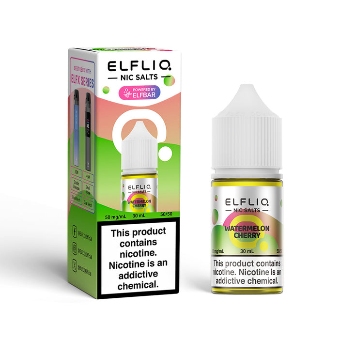ELFLIQ Nic Salts E-Liquids 30ml