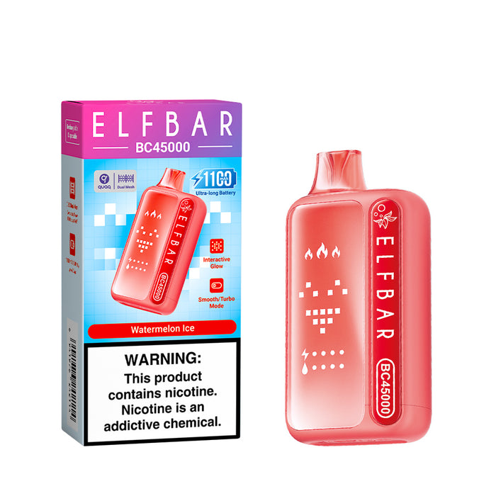 ELFBAR BC45000 Rechargeable Disposable Vape (All Flavors)
