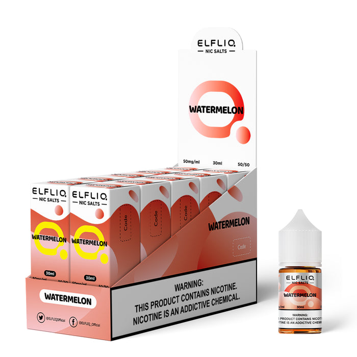 ELFLIQ Nic Salts E-Liquids 30ml