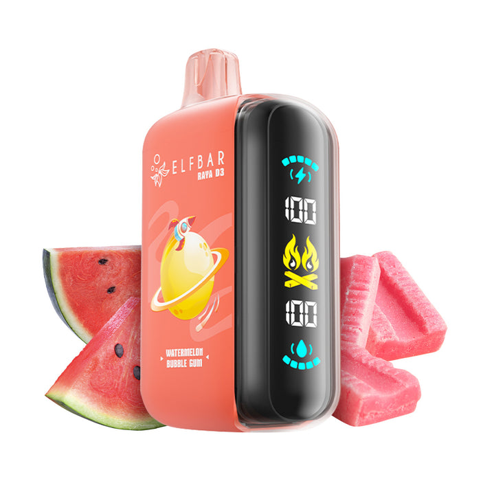 Vape descartável ELFBAR RAYA D3 (todos os sabores)