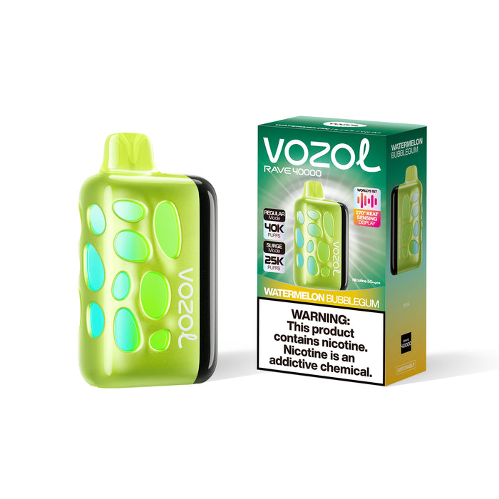 VOZOL RAVE 40K Disposable Vape (All Flavors)