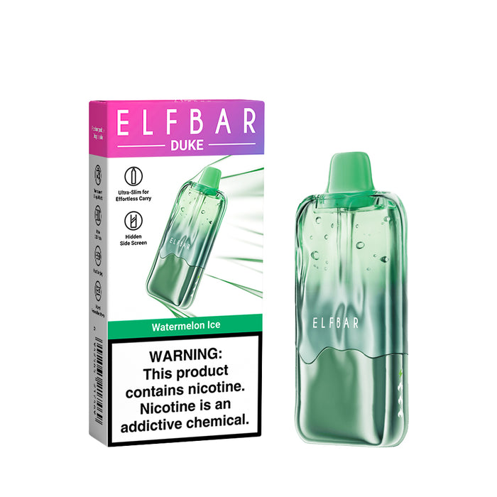 ELFBAR DUKE Rechargeable Disposable Vape (All Flavors)