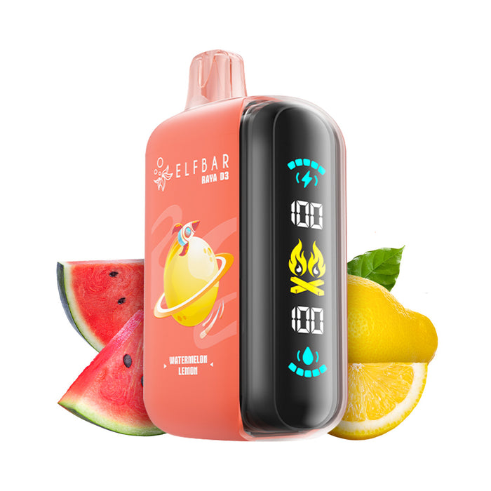 Vape descartável ELFBAR RAYA D3 (todos os sabores)