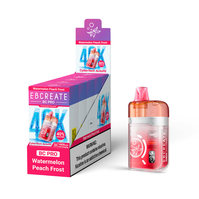 EBCREATE BC PRO Rechargeable Disposable Vape (All Flavors)