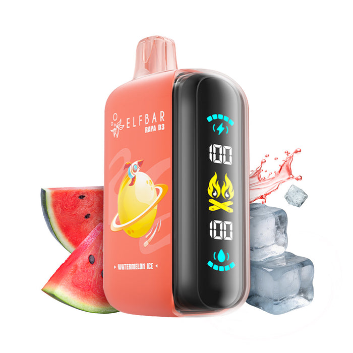 Vape descartável ELFBAR RAYA D3 (todos os sabores)