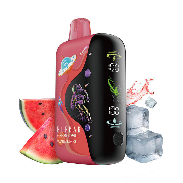 Vape descartável recarregável ELFBAR GH33000 PRO (todos os sabores)