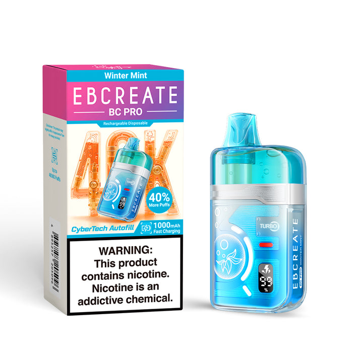 EBCREATE BC PRO Rechargeable Disposable Vape (All Flavors)